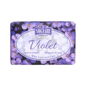 Sognare Natura Menekşe 100% Zeytinyağlı Lüks Doğal Sabun 175 gr