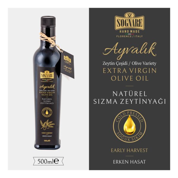 AYVALIK ERKEN HASAT SOĞUK SIKIM FİLTRESİZ 500mL