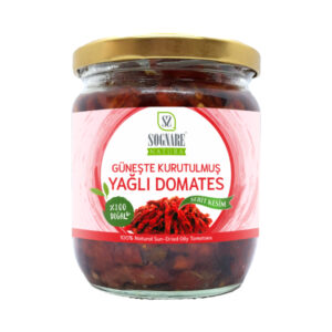 Sognare Natura 590 gr. %100 Doğal Güneşte Kurutulmuş Yağlı Domates (Şerit Kesim)